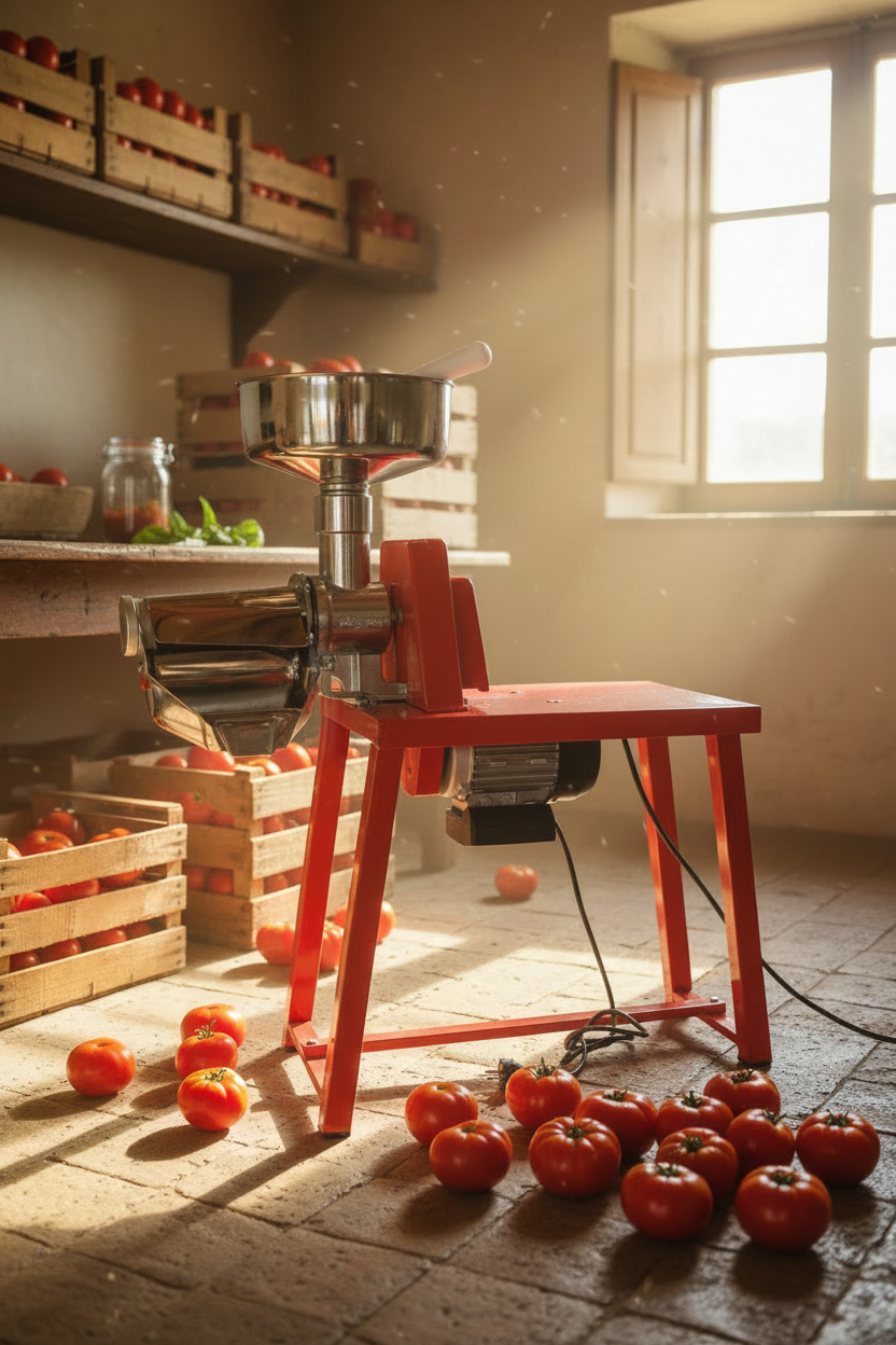 Spremipomodoro con Banchetto Inox